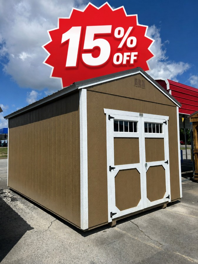 #25 Utility - 10 X 16 - Special Price ($4,398.75 or as low as $149.62 / Month)